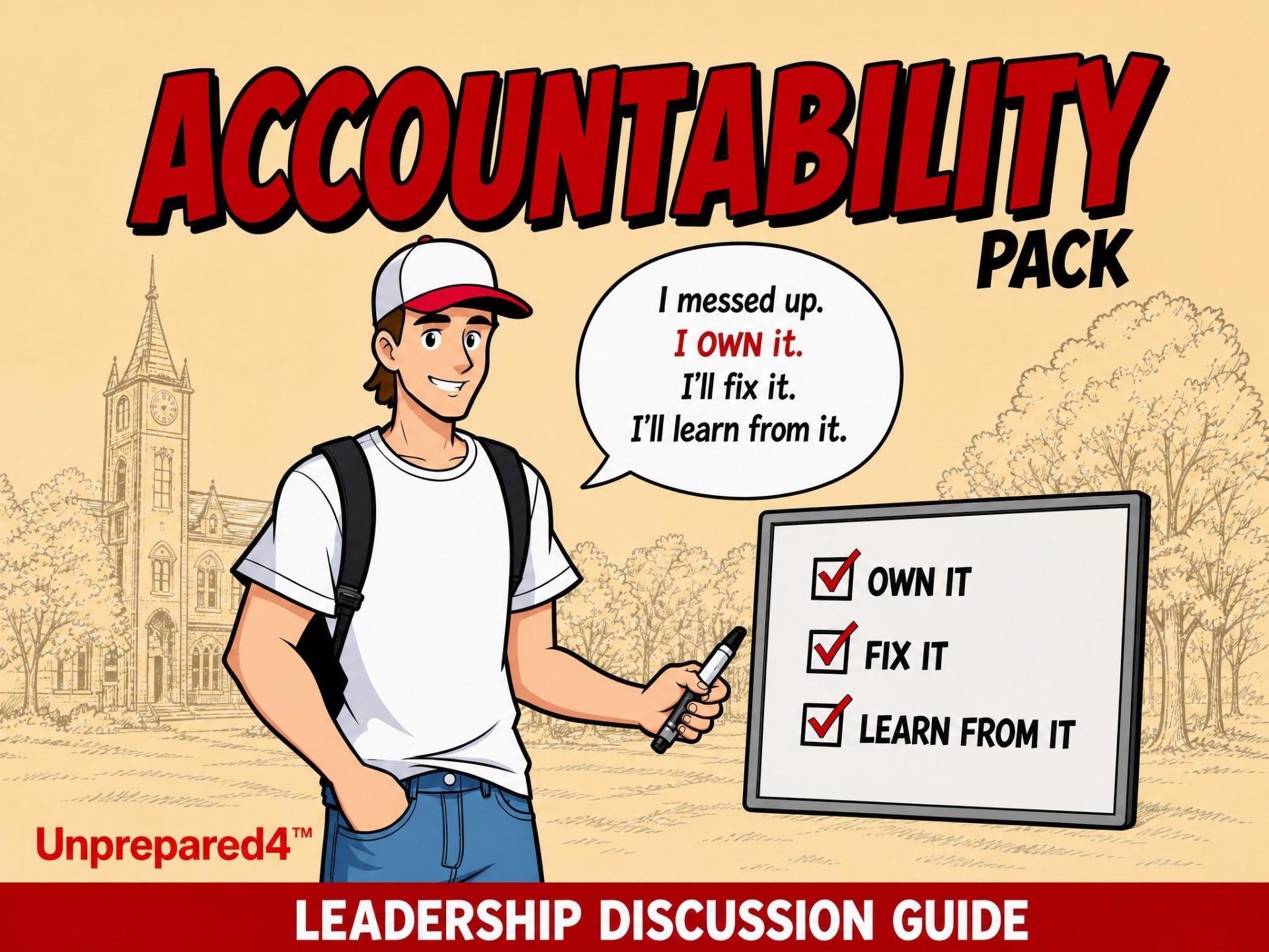 Accountability Pack — official Unprepared4™ cover artwork