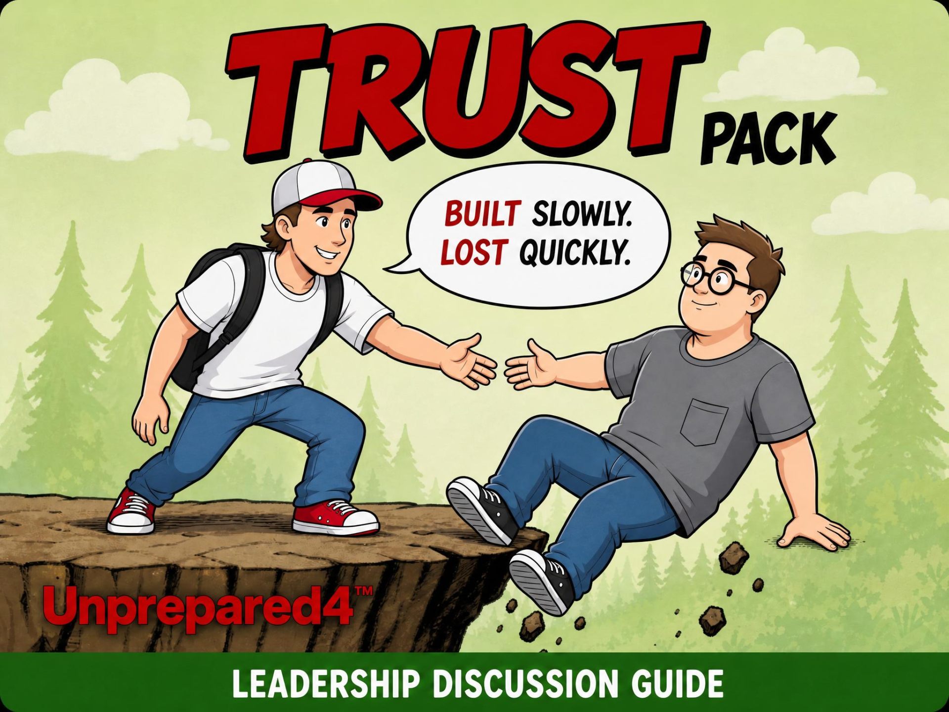 Trust Pack — official Unprepared4™ cover artwork