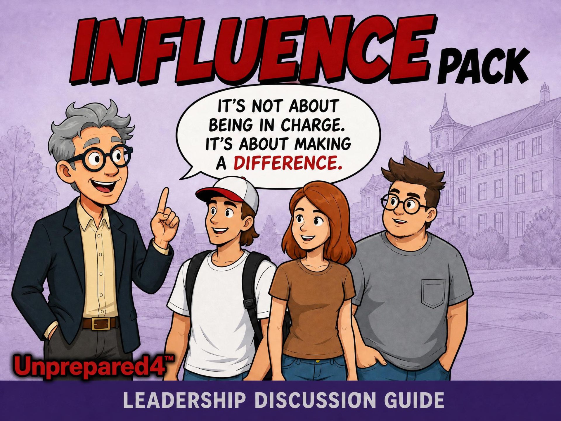 Influence Pack — official Unprepared4™ cover artwork